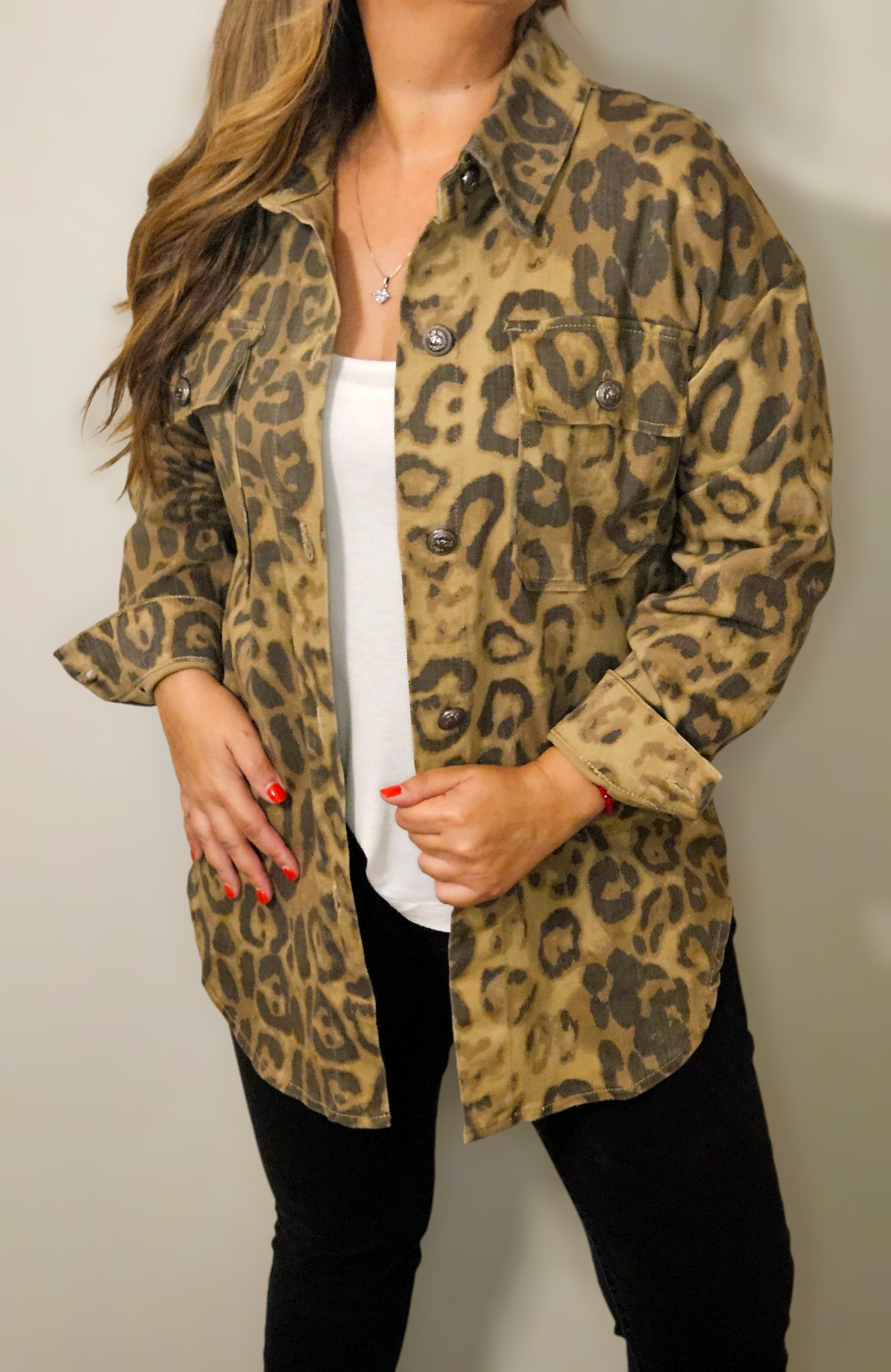 Chaqueta Safari Camel
