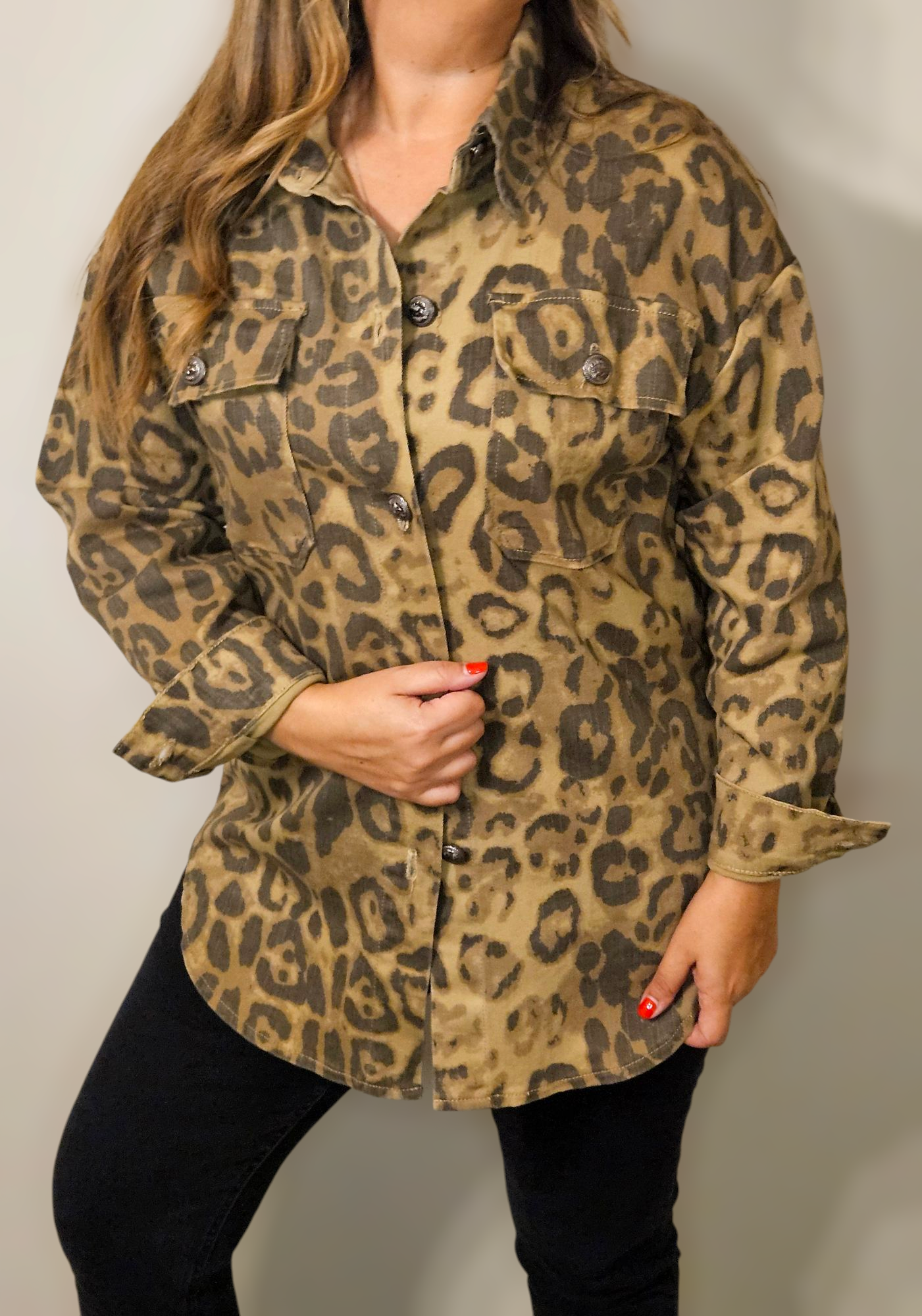 Chaqueta Safari Camel