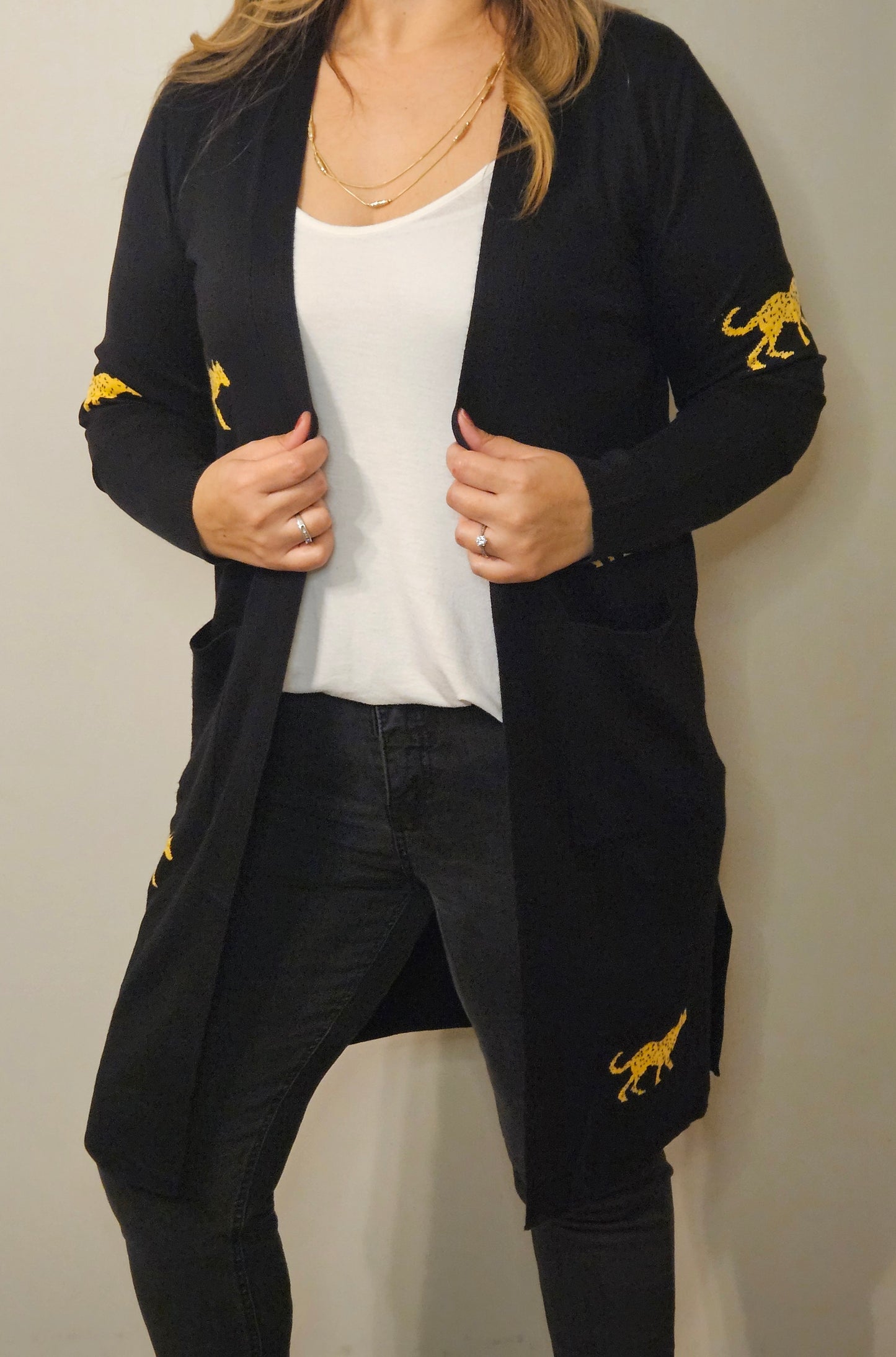 Cardigan Chita Negro
