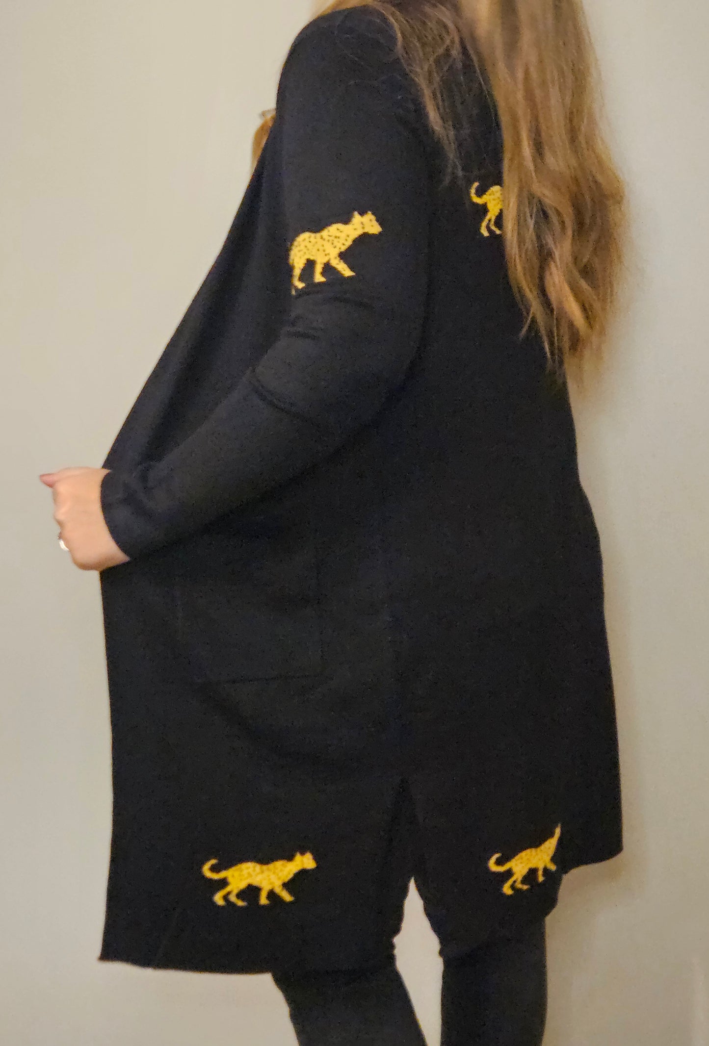 Cardigan Chita Negro