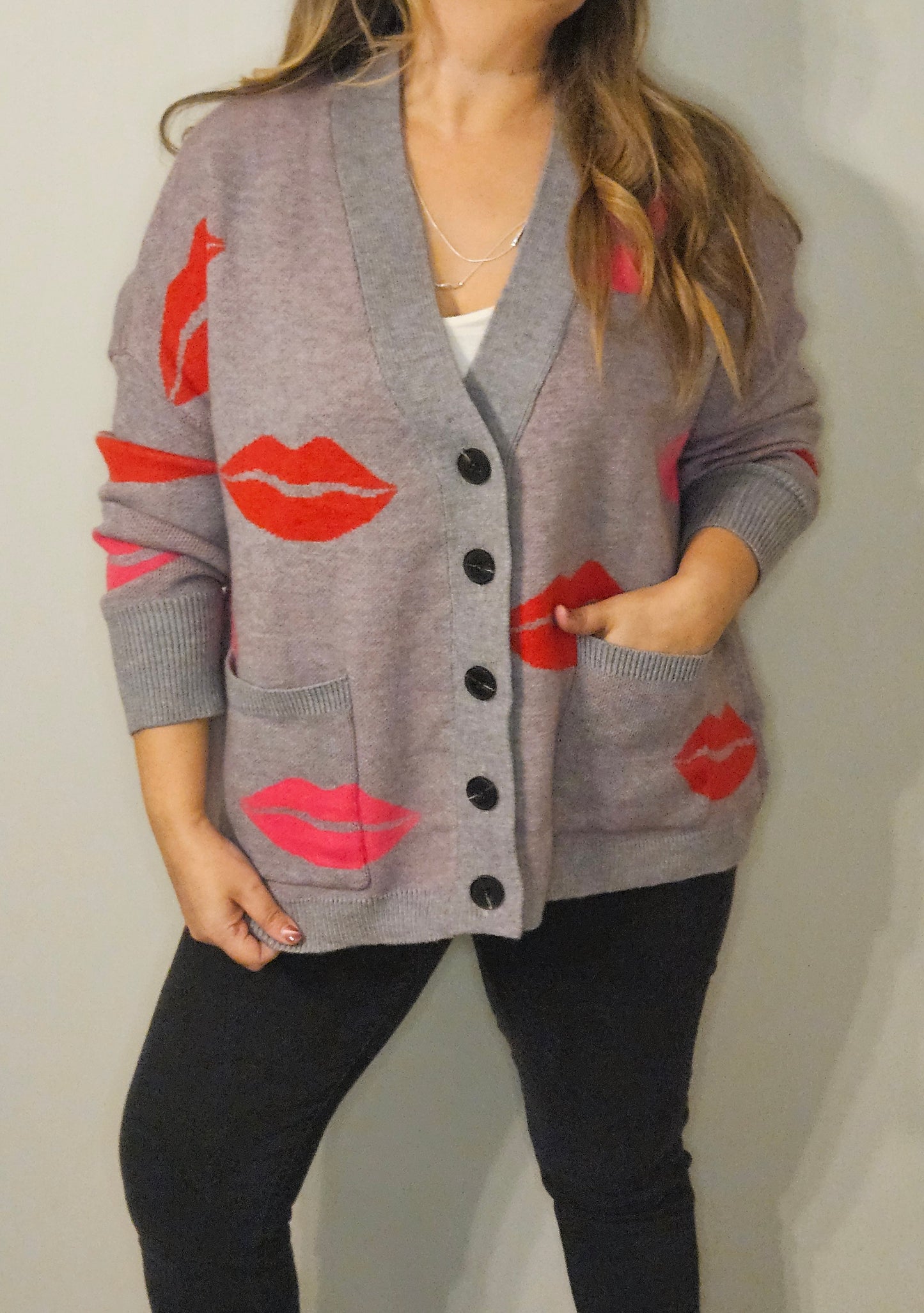 Chaleco Kiss Gris