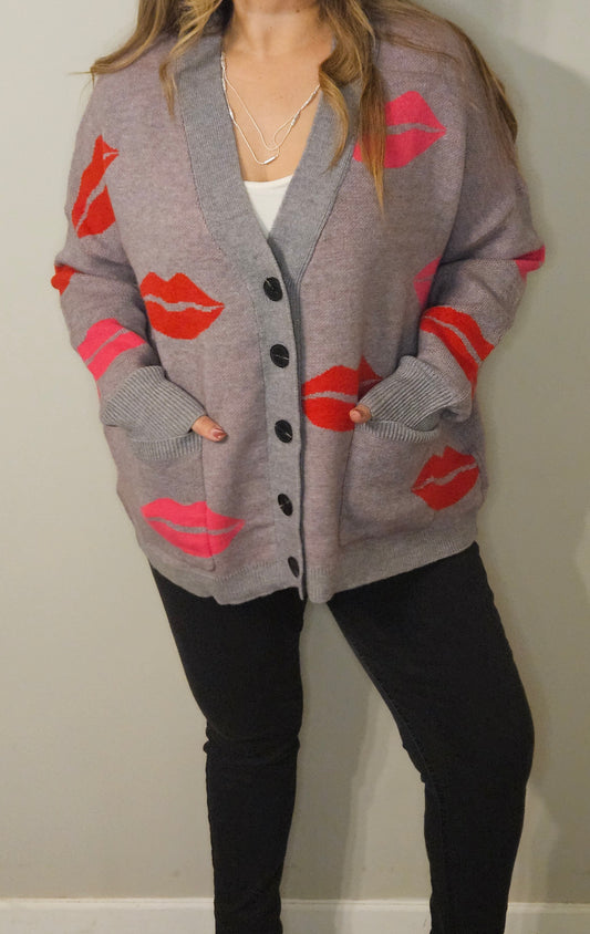 Chaleco Kiss Gris