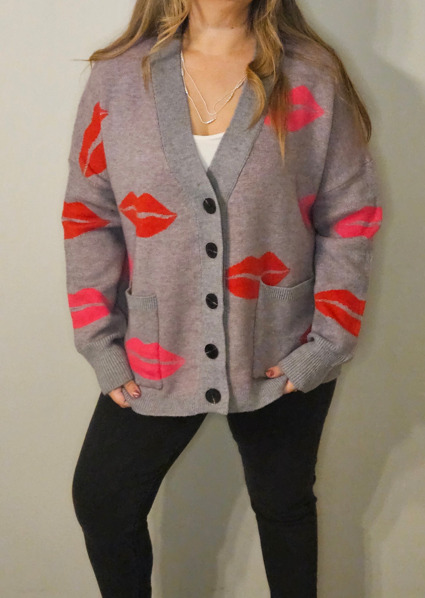 Chaleco Kiss Gris