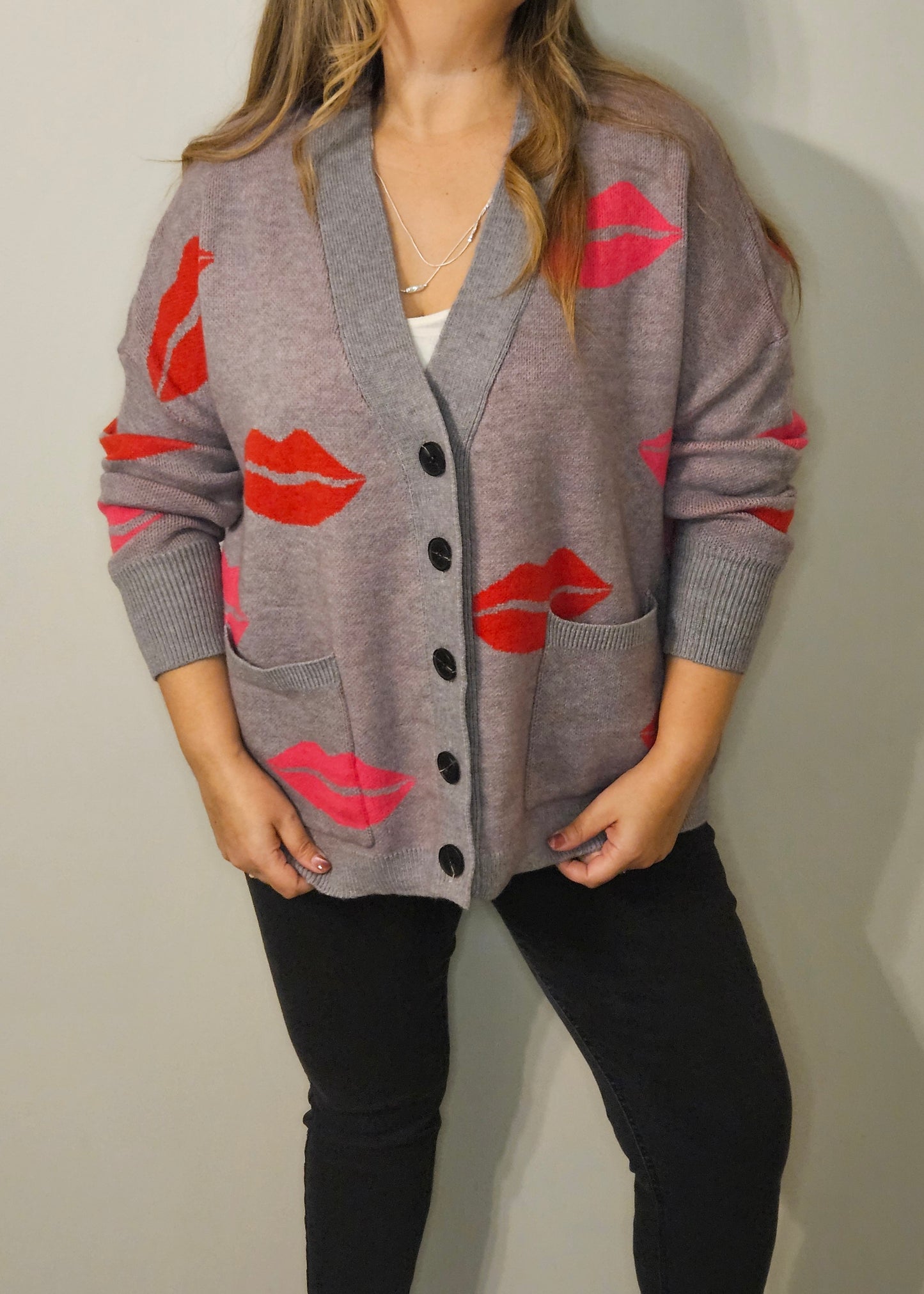 Chaleco Kiss Gris