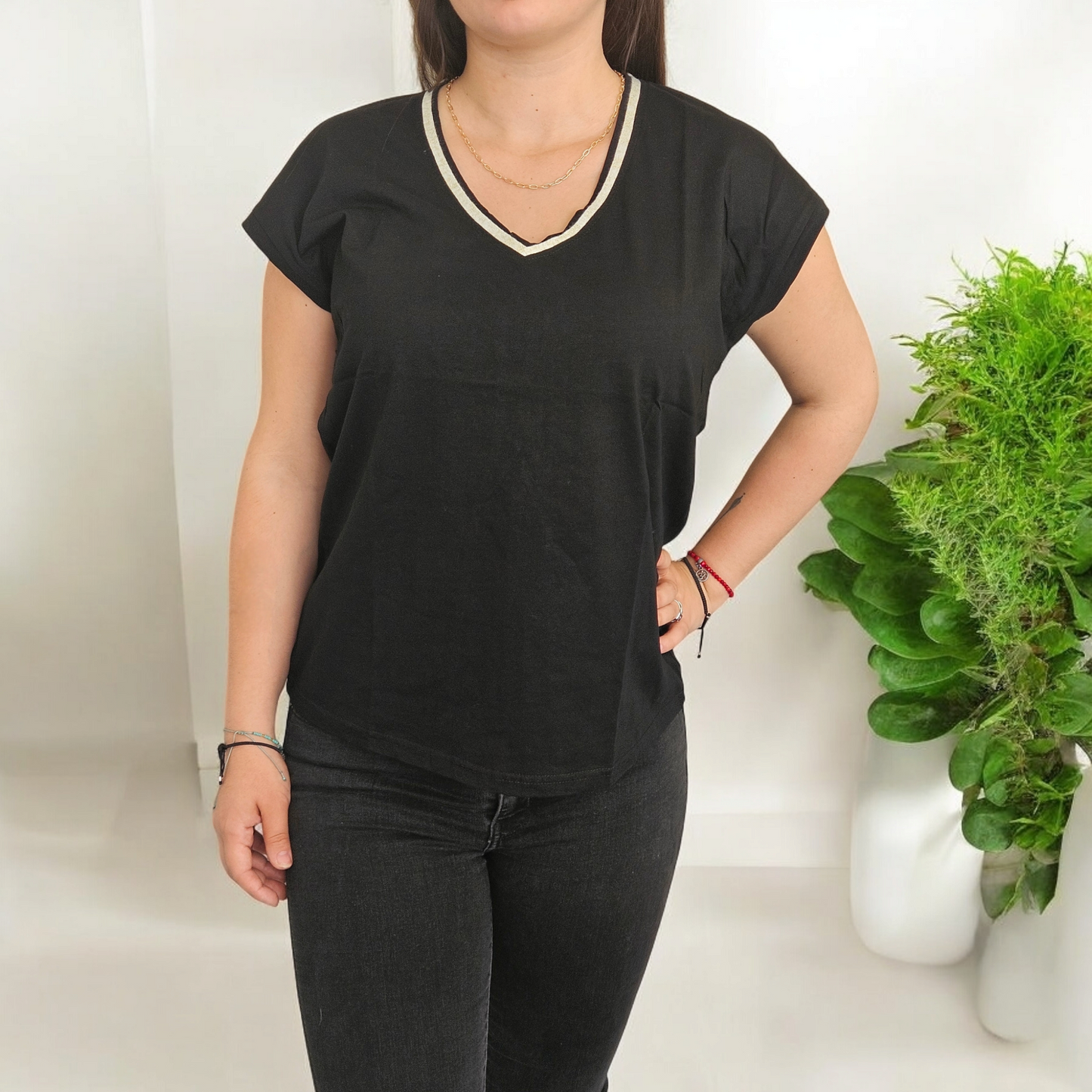 Polera Ignacia negra